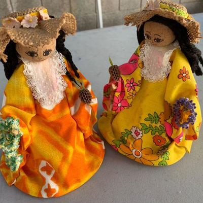 LOT 78 Vintage Hawaiian dolls