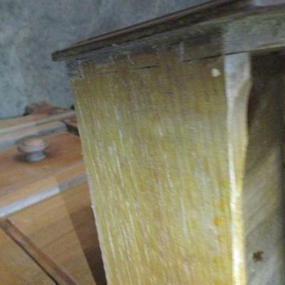 Lot 10 - Vintage Solid Wood Knee Hole Desk