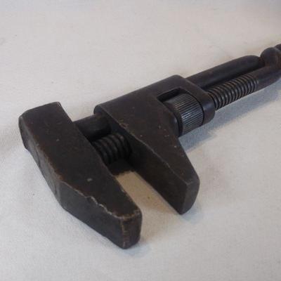 Hand-Forged Pipe Wrench