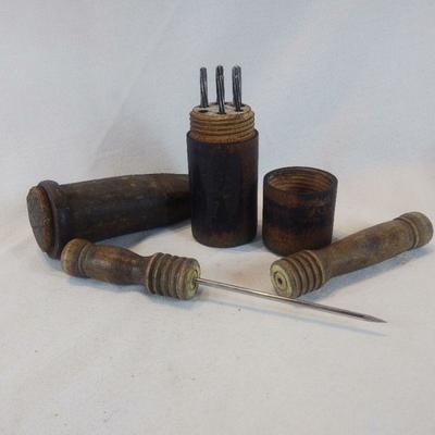 Handmade Old Wooden Tools