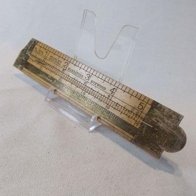 Stanley Folding Rule and Caliper