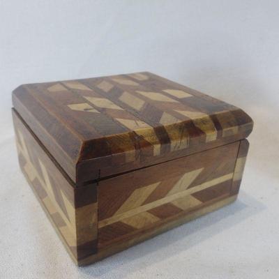 Artist Made Wooden Box