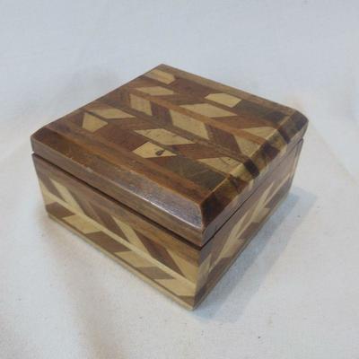 Artist Made Wooden Box
