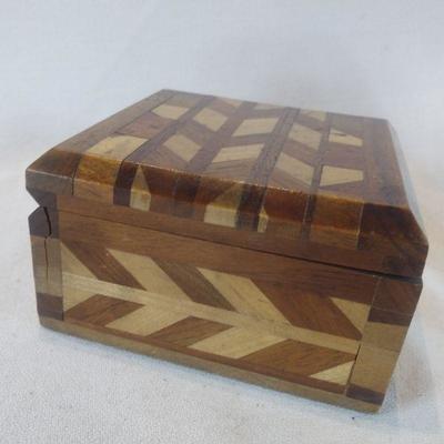 Artist Made Wooden Box