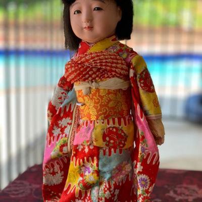 Lot 87 Vintage Japanese doll 