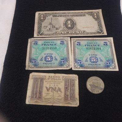 Foreign War Time Money