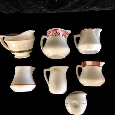 Lot 103 - Collection of Creamers, Mayer, Sterling & More