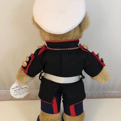 NWT Marine Corp Teddy Bear by Vanguard 