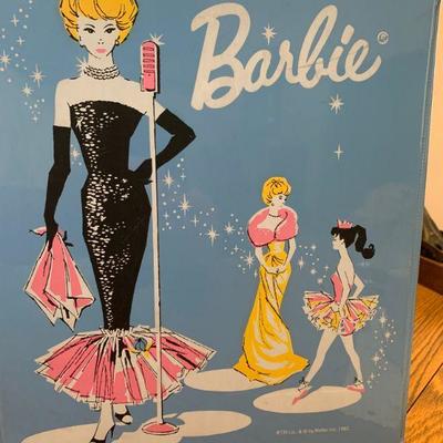 1960's Barbie with case & clothes