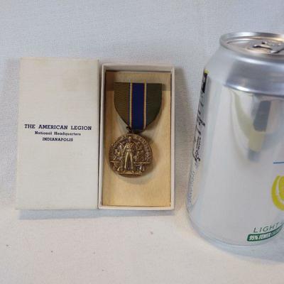 American Legion Ribbon and Metal