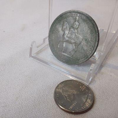 1953 British 5 Shilling Coin