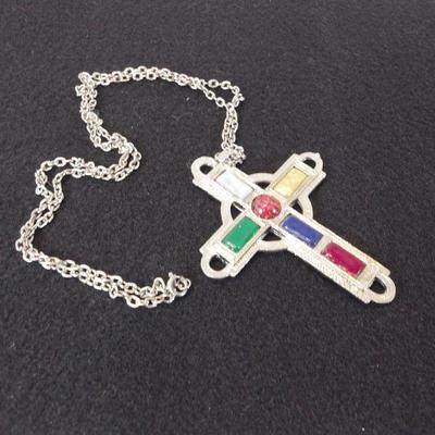 Large Celtic Cross and Chain