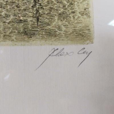 "Badjao" Etching - Signed and Numbered