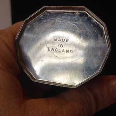 Vintage Yardley of London Metal Talc Container