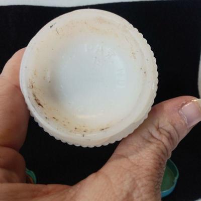 Pair of Vintage Shoe Polish Containers