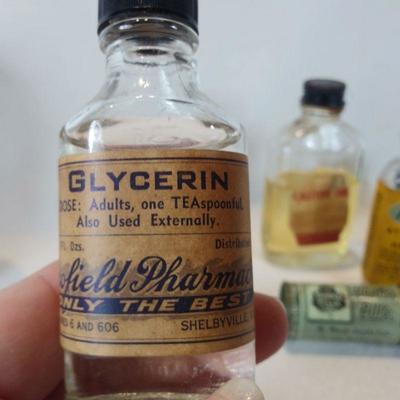 Vintage Medicine Cabinet Collectibles