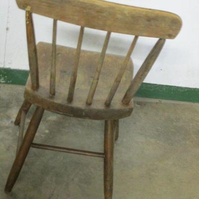 Lot 58 - Vintage Spindle Back Wooden Chair