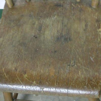 Lot 58 - Vintage Spindle Back Wooden Chair