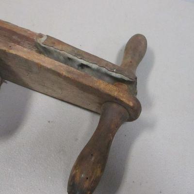 Lot 62 - Primitive Seed Planter Tool First of Two Choices