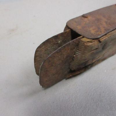 Lot 62 - Primitive Seed Planter Tool First of Two Choices