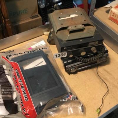 Automotive parts and CB radios Lot 1364 Unsure if works 