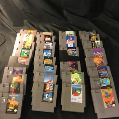 31 Nintendo NES Cartridges Lot 1455
