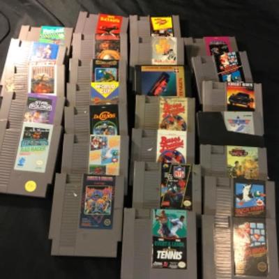 26 Nintendo NES Cartridges lot 1458