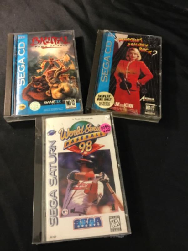 Pubs & Démos Sega SATURN rares - Jeux vidéo