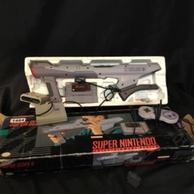 Super Nintendo Super Scope 6 Lot 1484