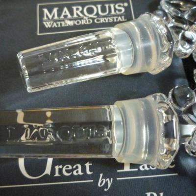 2 WATERFORD MARQUIS WINE STOPPERS IN BOX 