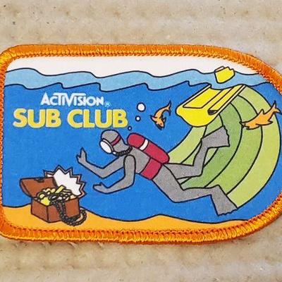 Vintage Activision Sub Club Patch  