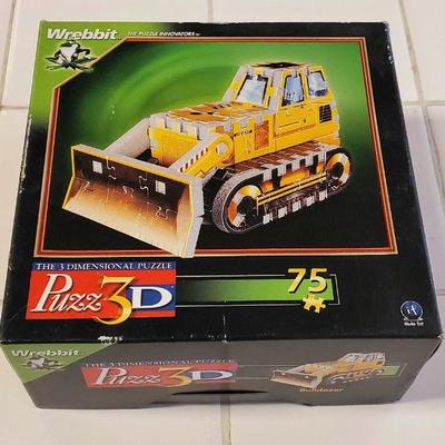 Small Wrebbit 3D Puzzle Bulldozer