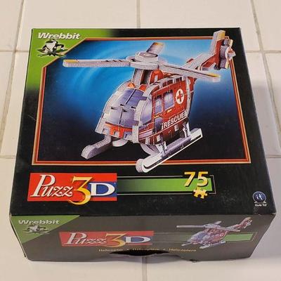 Small Wrebbit 3D Puzzle Helicopter