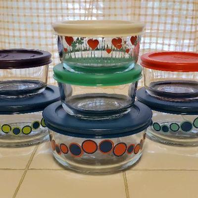 7 Pyrex Casserole/Storage Containers Lot 2