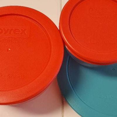 6 Pyrex Casserole/Storage Containers Lot 4