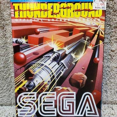 SegaThunderground Video Game Cartridge in Orig Box for Atari