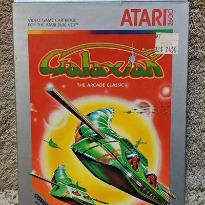 Atari 2600 Galaxian Game Cartridge in Orig Box