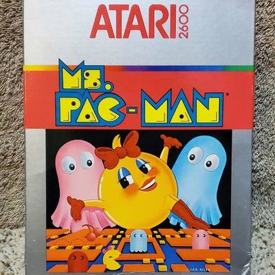 Atari 2600 Ms. Pacman Game Cartridge in Orig Box