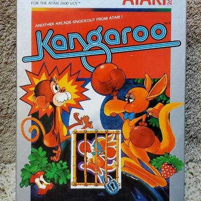 Atari 2600 Kangaroo Game Cartridge in Orig Box