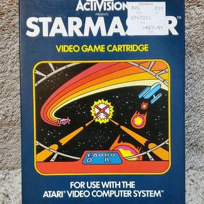 Activision Starmaster Video Game Cartridge in Orig Box for Atari