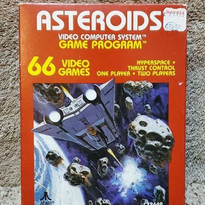 Asteroids Game Program 66 Video Games -   Cartridge in Orig Box for Atari CX2649
