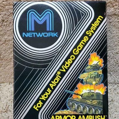 Network Armor Ambush Video Game Cartridge in Orig Box for Atari