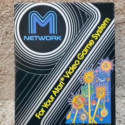 Network Astroblast Video Game Cartridge in Orig Box for Atari