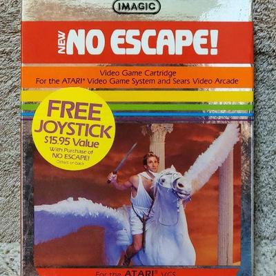 Imagic New No Escape Video Game Cartridge in Orig Box for Atari
