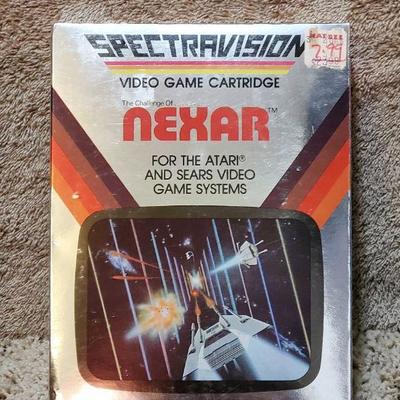 SpectraVision Nexar Video Game Cartridge in Orig Box for Atari