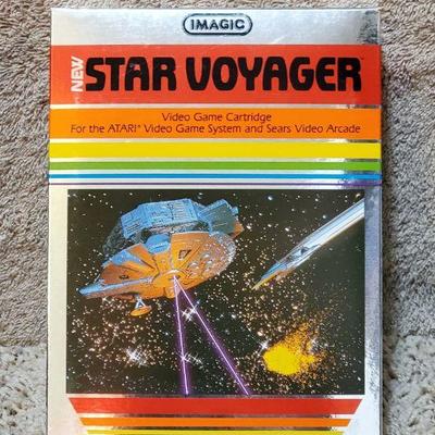 Imagic New Star Voyager Video Game Cartridge in Orig Box for Atari