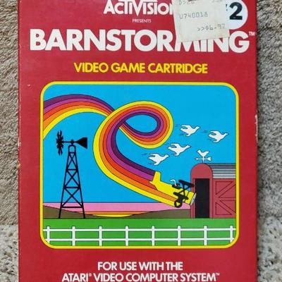 Activision Barnstorming Game Cartridge in Orig Box for the Atari