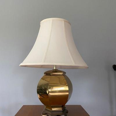 Lot #55 Brass Lamps