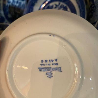 Lot #61 Lot of Blue Willow China 