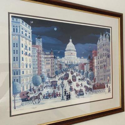 Lot # 73 Carol Dyer Signed and Numbered Lithograph 